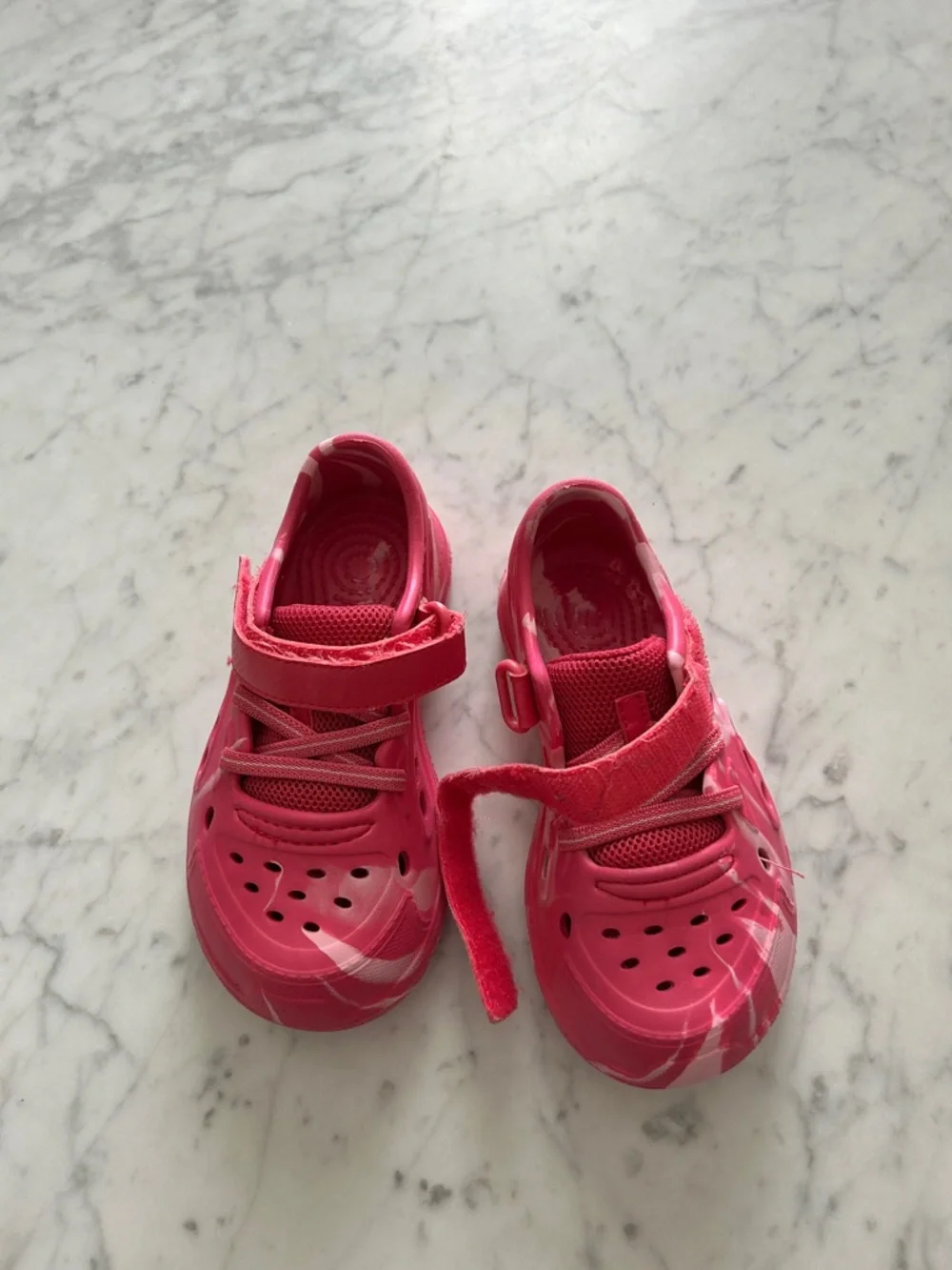 Stride Rite ocean Kids Pink Slip-On Active Water Shoes size 9 toddler